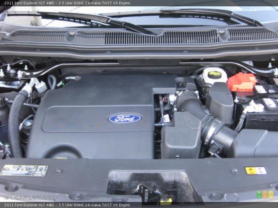 3.5 Liter DOHC 24-Valve TiVCT V6 Engine for the 2011 Ford Explorer #46645946