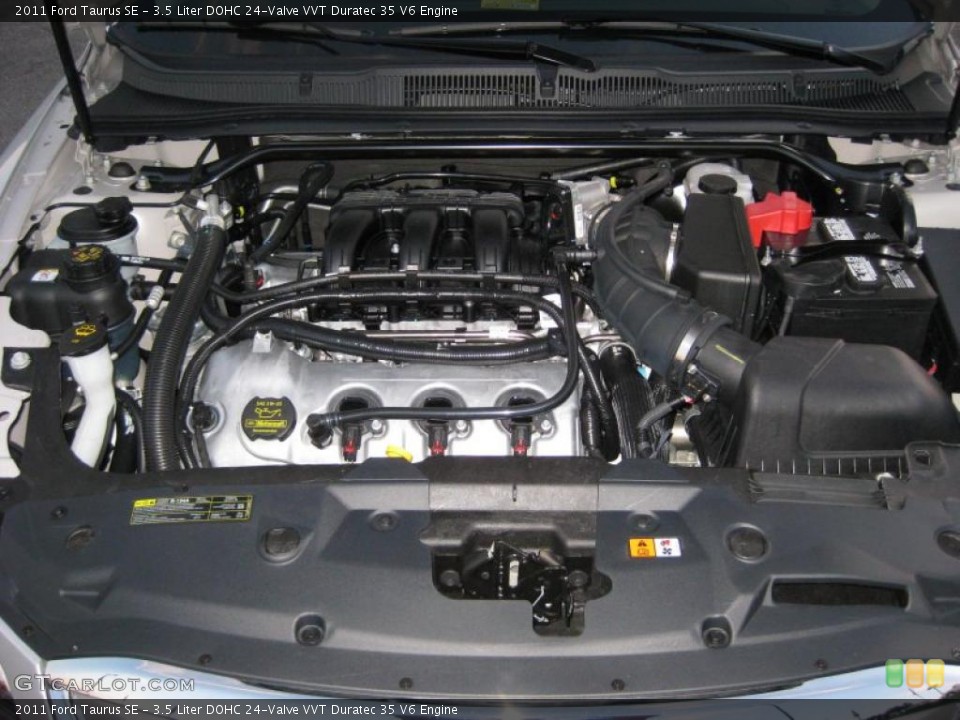 3.5 Liter DOHC 24-Valve VVT Duratec 35 V6 Engine for the 2011 Ford Taurus #46647197
