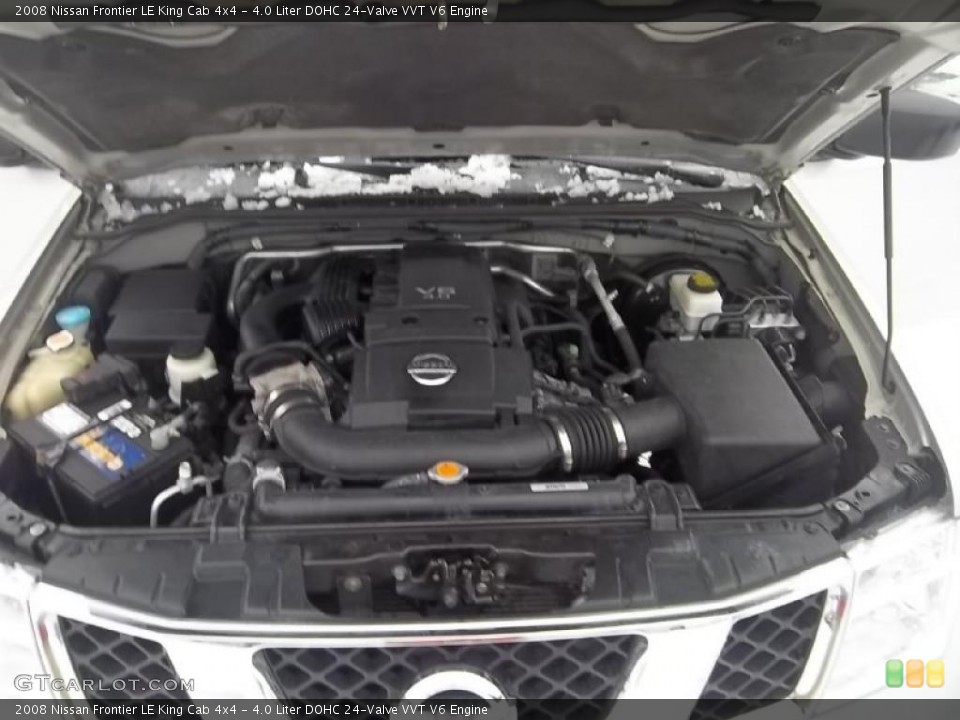 4.0 Liter DOHC 24-Valve VVT V6 Engine for the 2008 Nissan Frontier #46650062