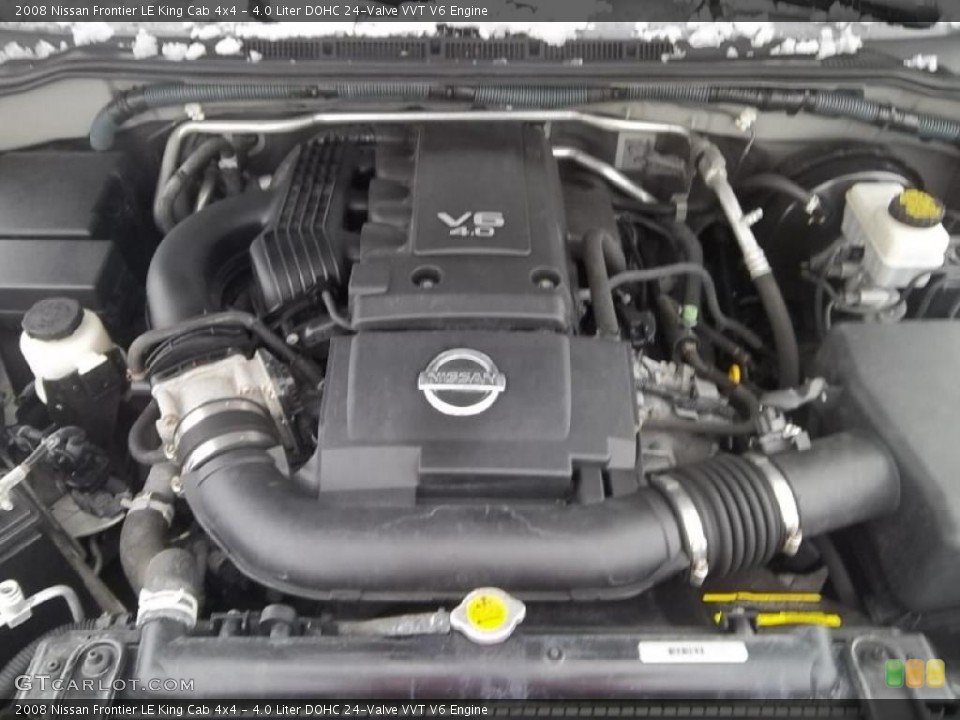 4.0 Liter DOHC 24-Valve VVT V6 Engine for the 2008 Nissan Frontier #46650065