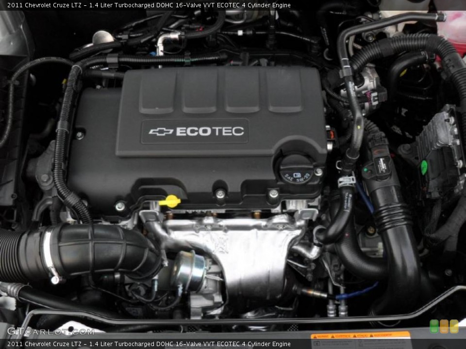 1.4 Liter Turbocharged DOHC 16-Valve VVT ECOTEC 4 Cylinder Engine for the 2011 Chevrolet Cruze #46658951