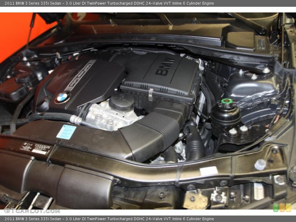 3.0 Liter DI TwinPower Turbocharged DOHC 24-Valve VVT Inline 6 Cylinder Engine for the 2011 BMW 3 Series #46666406