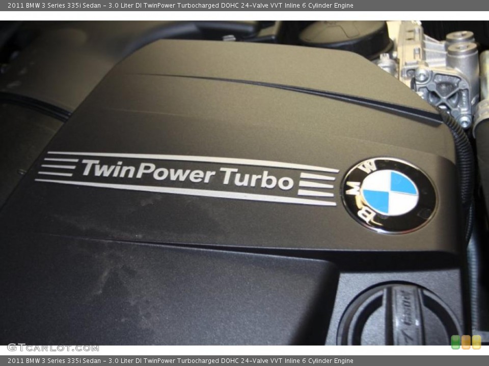 3.0 Liter DI TwinPower Turbocharged DOHC 24-Valve VVT Inline 6 Cylinder Engine for the 2011 BMW 3 Series #46666421