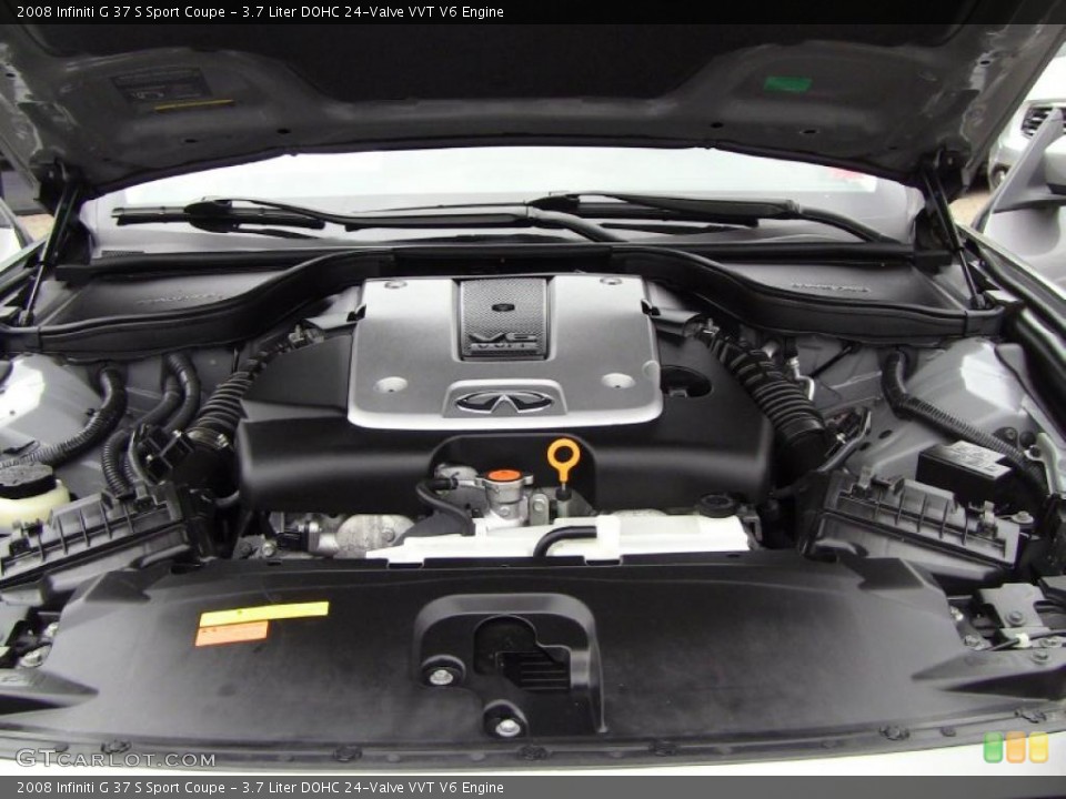 3.7 Liter DOHC 24-Valve VVT V6 Engine for the 2008 Infiniti G #46667483