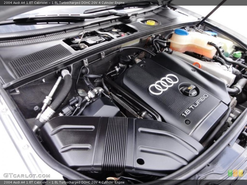 1.8L Turbocharged DOHC 20V 4 Cylinder Engine for the 2004 Audi A4 #46668074