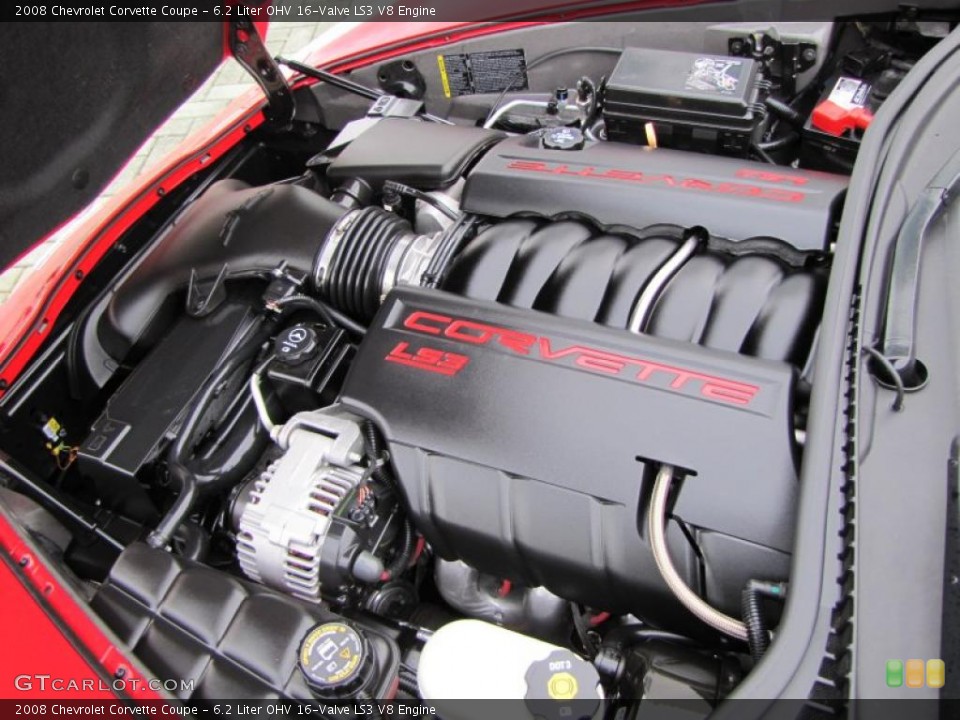 6.2 Liter OHV 16-Valve LS3 V8 Engine for the 2008 Chevrolet Corvette #46670465