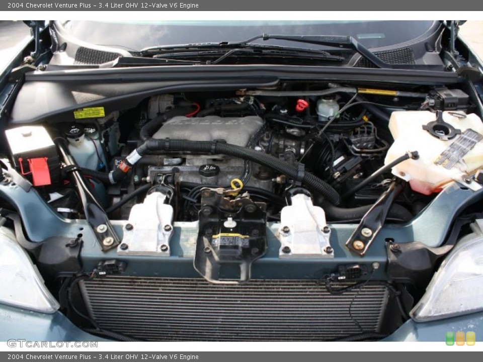 3.4 Liter OHV 12-Valve V6 Engine for the 2004 Chevrolet Venture #46671377