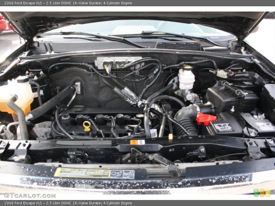 2.5 Liter DOHC 16-Valve Duratec 4 Cylinder Engine for the 2009 Ford Escape #46671731