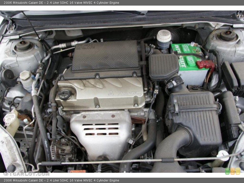 2.4 Liter SOHC 16 Valve MIVEC 4 Cylinder 2006 Mitsubishi Galant Engine