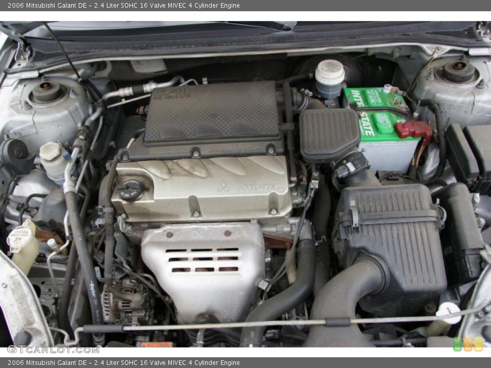 2.4 Liter SOHC 16 Valve MIVEC 4 Cylinder Engine for the 2006 Mitsubishi Galant #46675148