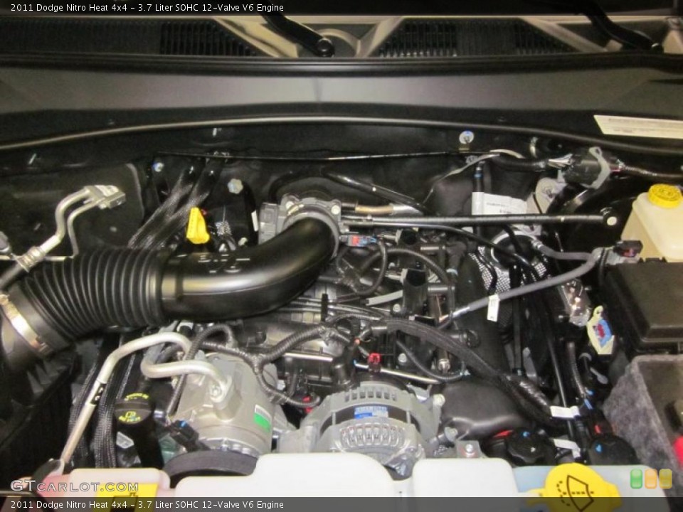 3.7 Liter SOHC 12-Valve V6 Engine for the 2011 Dodge Nitro #46675682