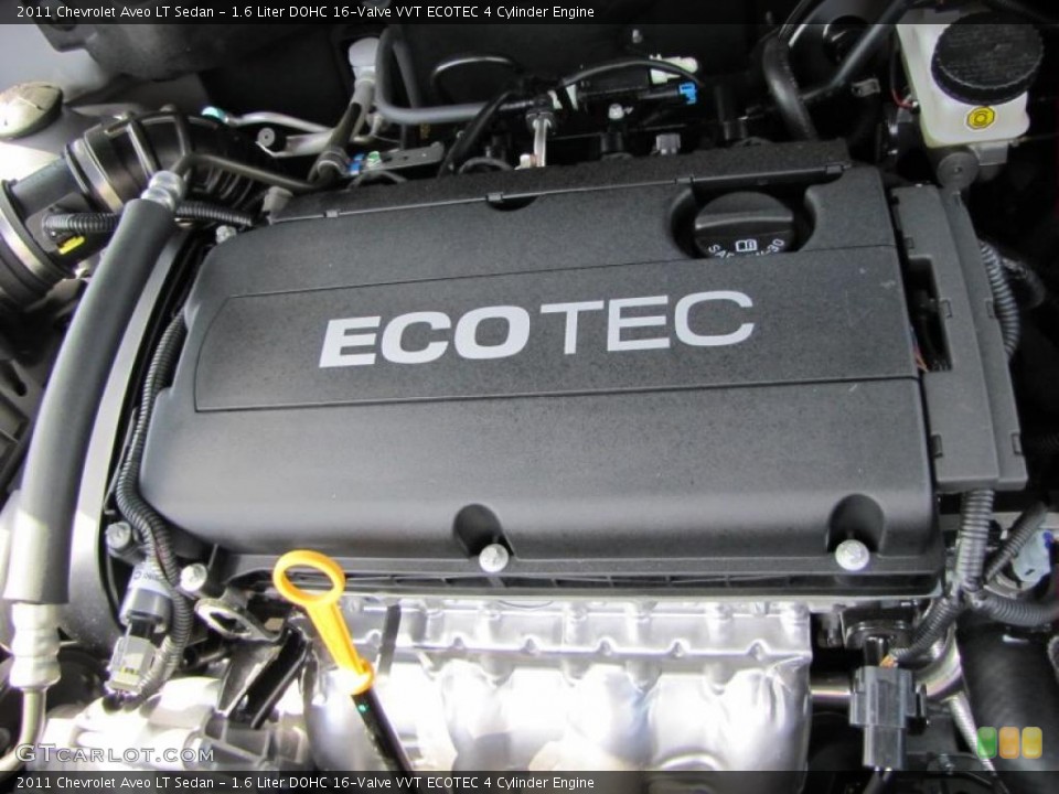 1.6 Liter DOHC 16-Valve VVT ECOTEC 4 Cylinder Engine for the 2011 Chevrolet Aveo #46678784