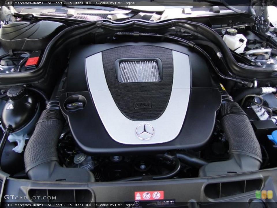 3.5 Liter DOHC 24-Valve VVT V6 Engine for the 2010 Mercedes-Benz C #46685915