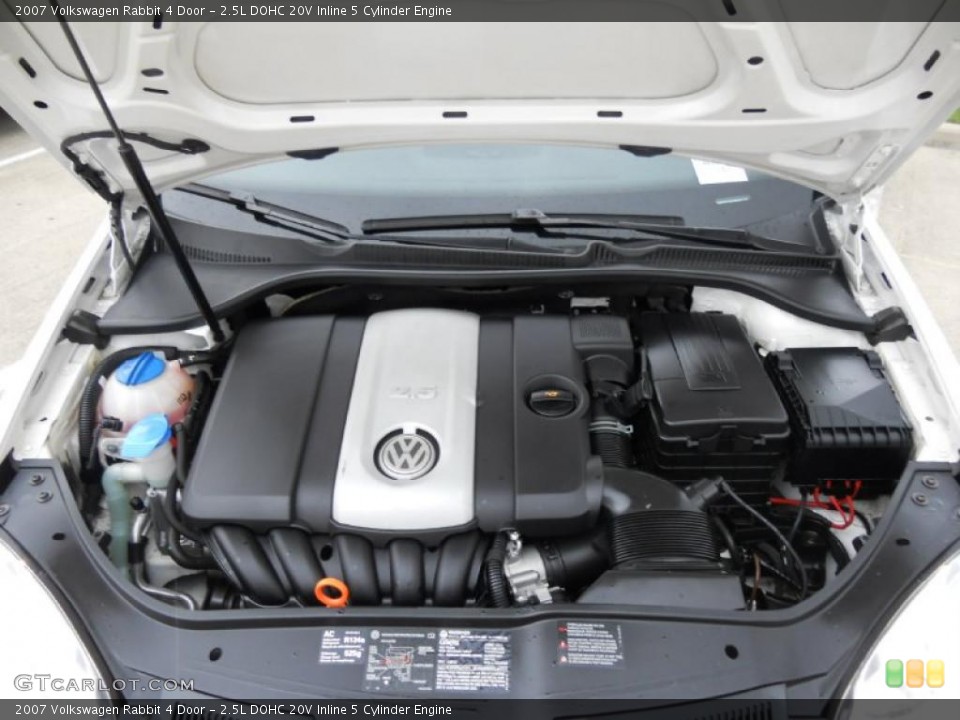 2.5L DOHC 20V Inline 5 Cylinder Engine for the 2007 Volkswagen Rabbit #46690745