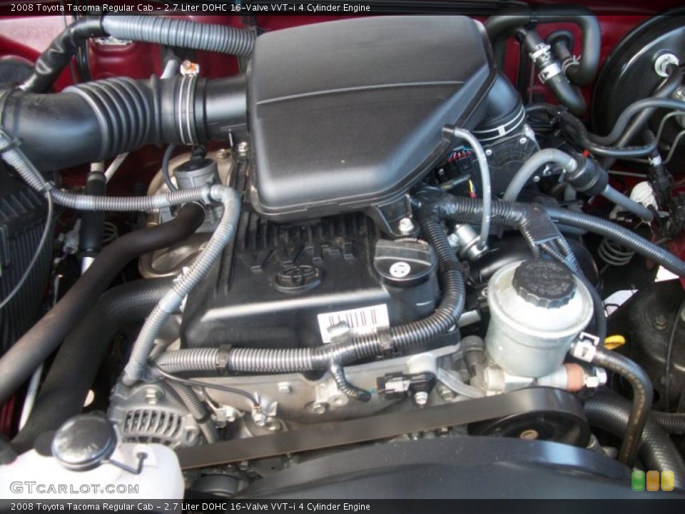 2.7 Liter DOHC 16-Valve VVT-i 4 Cylinder Engine for the 2008 Toyota Tacoma #46695653