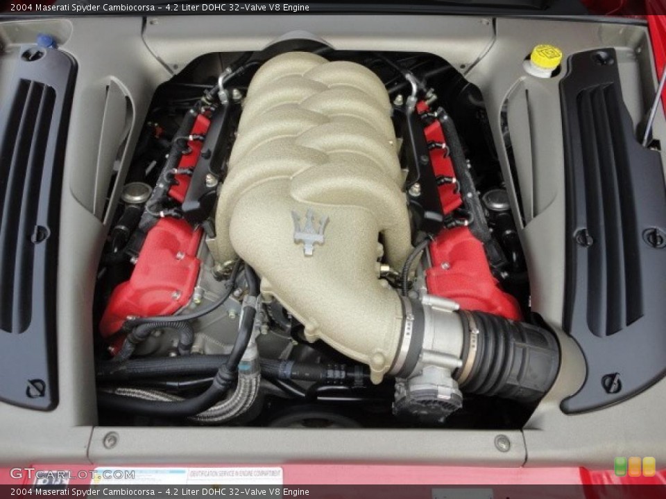 4.2 Liter DOHC 32-Valve V8 Engine for the 2004 Maserati Spyder #46698360
