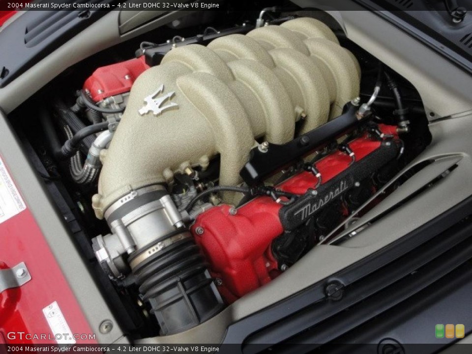 4.2 Liter DOHC 32-Valve V8 Engine for the 2004 Maserati Spyder #46698390