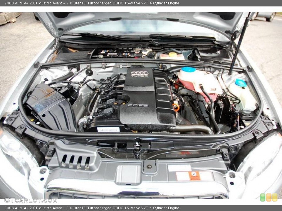 2.0 Liter FSI Turbocharged DOHC 16-Valve VVT 4 Cylinder Engine for the 2008 Audi A4 #46701153