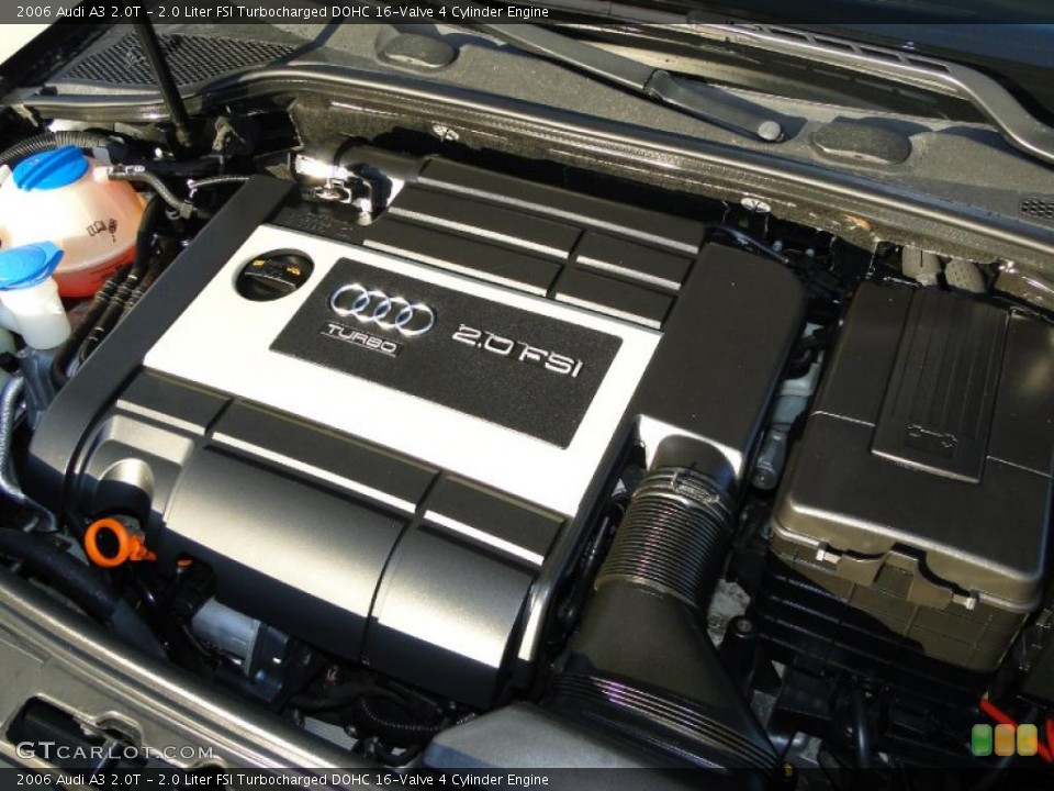 2.0 Liter FSI Turbocharged DOHC 16-Valve 4 Cylinder Engine for the 2006 Audi A3 #46704588