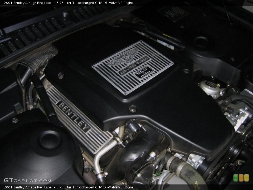 6.75 Liter Turbocharged OHV 16-Valve V8 Engine for the 2001 Bentley Arnage #46704678