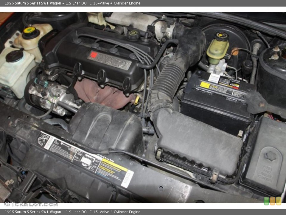 1.9 Liter DOHC 16-Valve 4 Cylinder Engine for the 1996 Saturn S Series #46716582
