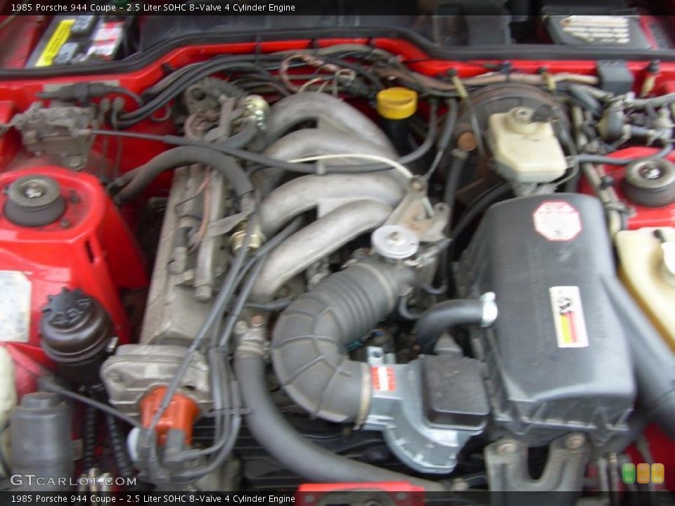 2.5 Liter SOHC 8-Valve 4 Cylinder 1985 Porsche 944 Engine
