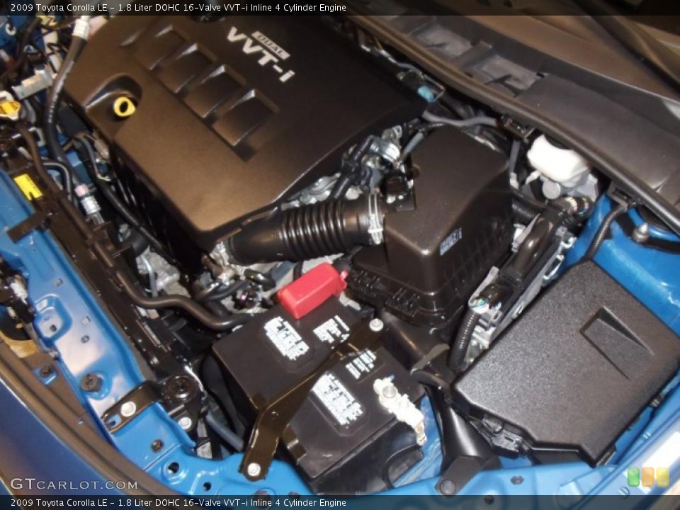 1.8 Liter DOHC 16-Valve VVT-i Inline 4 Cylinder Engine for the 2009 Toyota Corolla #46719702