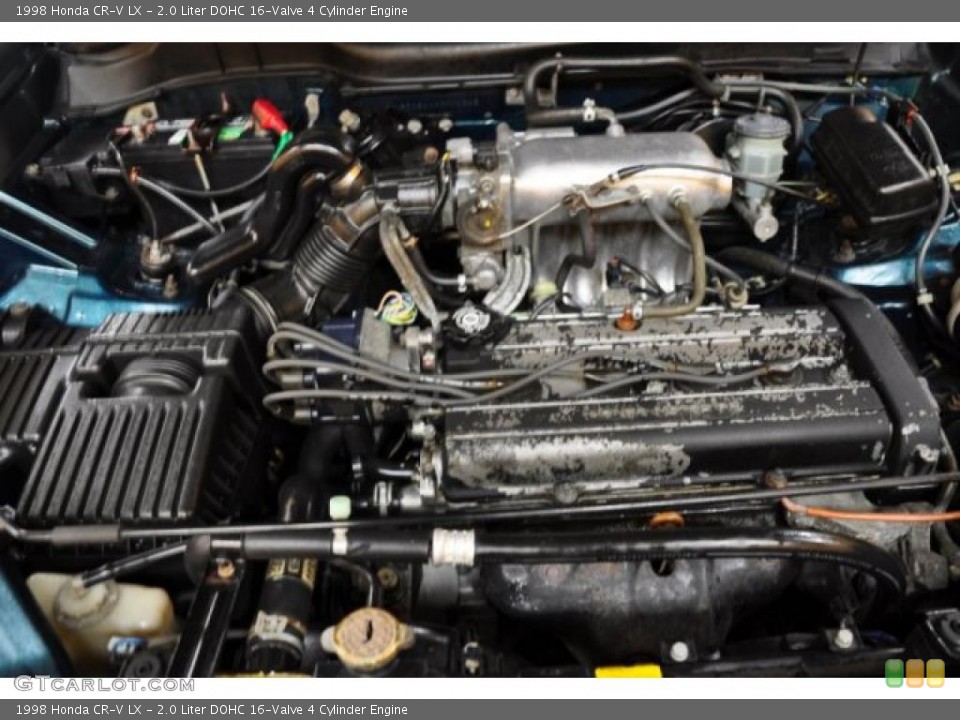 2.0 Liter DOHC 16-Valve 4 Cylinder Engine for the 1998 Honda CR-V #46720175