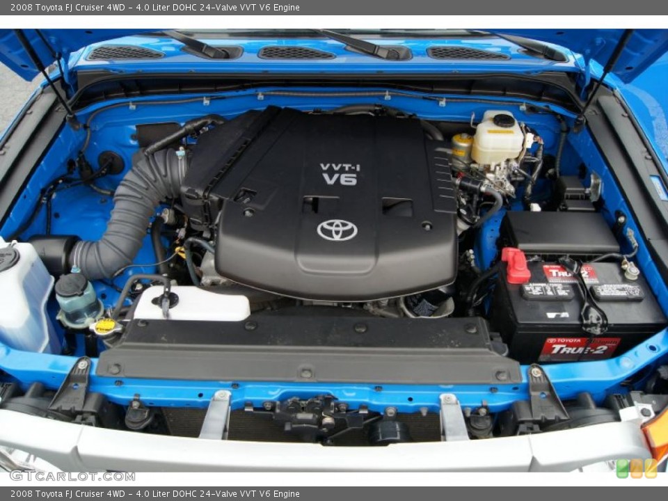 4.0 Liter DOHC 24-Valve VVT V6 Engine for the 2008 Toyota FJ Cruiser #46727184