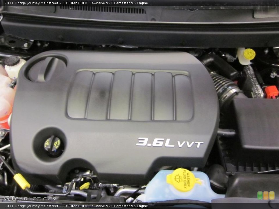 3.6 Liter DOHC 24-Valve VVT Pentastar V6 Engine for the 2011 Dodge Journey #46728357