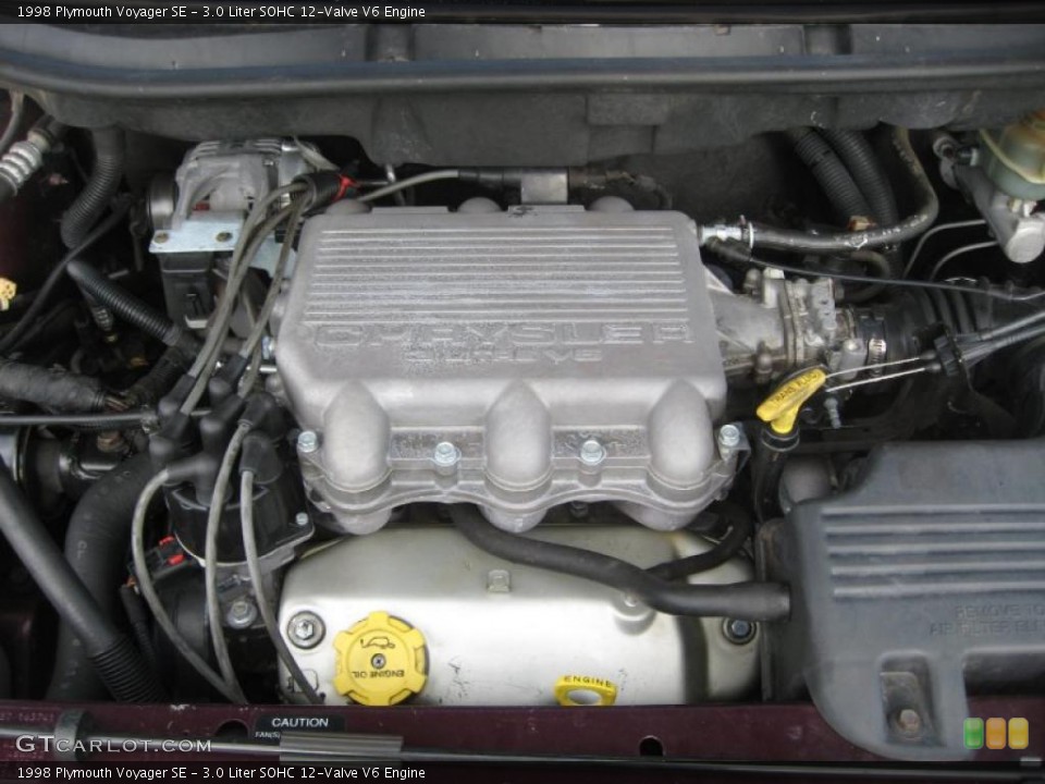 3.0 Liter SOHC 12-Valve V6 Engine for the 1998 Plymouth Voyager #46732406