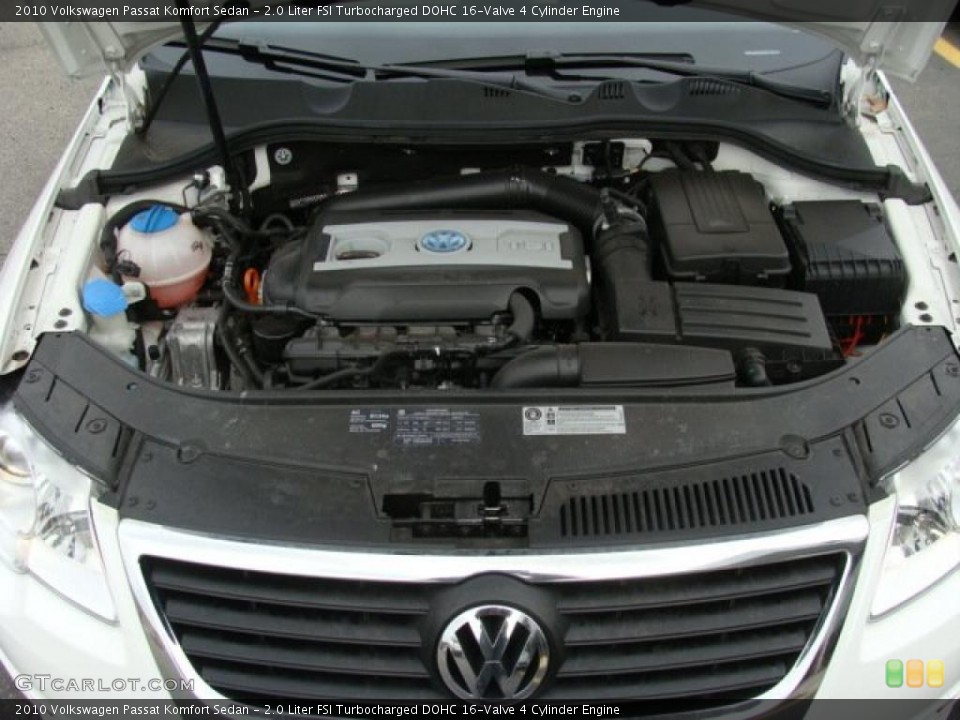 2.0 Liter FSI Turbocharged DOHC 16-Valve 4 Cylinder Engine for the 2010 Volkswagen Passat #46736967