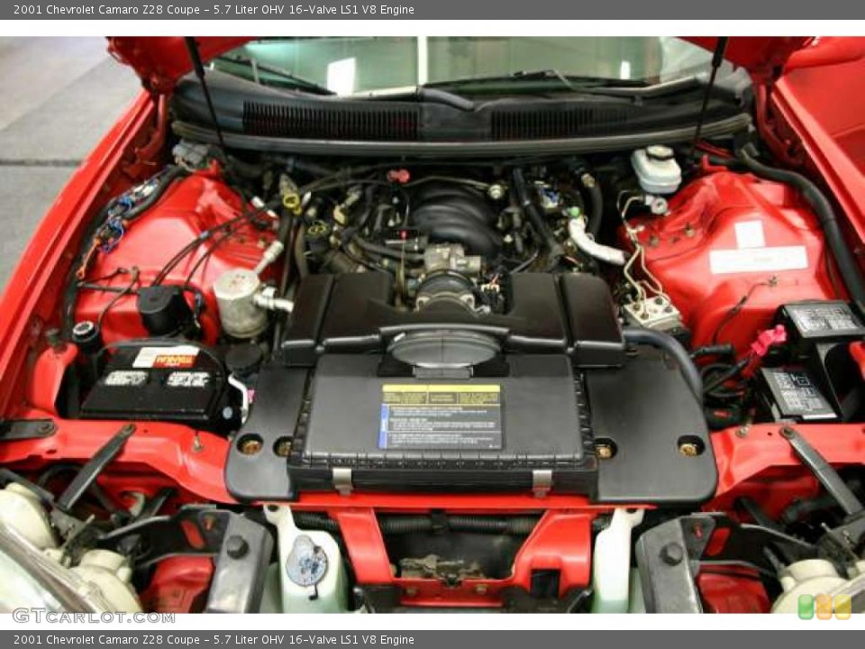 5.7 Liter OHV 16-Valve LS1 V8 Engine for the 2001 Chevrolet Camaro #46737123