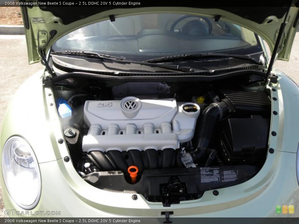 2.5L DOHC 20V 5 Cylinder Engine for the 2008 Volkswagen New Beetle #46740631