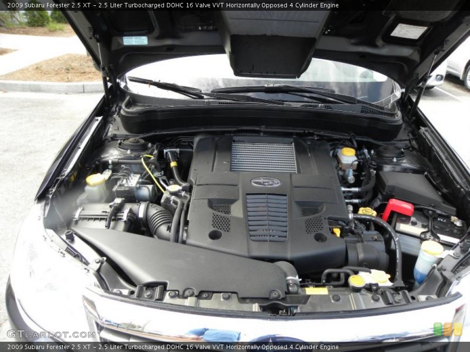 2.5 Liter Turbocharged DOHC 16 Valve VVT Horizontally Opposed 4 Cylinder Engine for the 2009 Subaru Forester #46742425