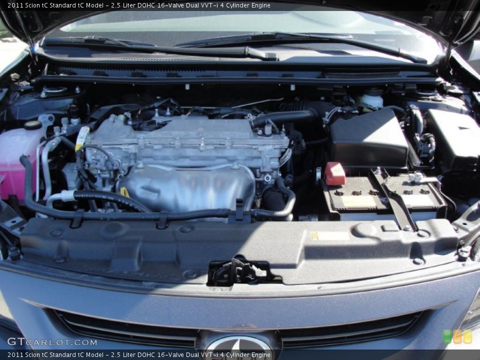 2.5 Liter DOHC 16-Valve Dual VVT-i 4 Cylinder Engine for the 2011 Scion tC #46742623