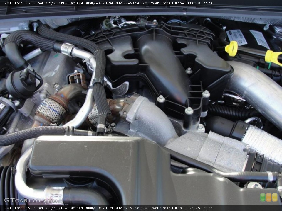 6.7 Liter OHV 32-Valve B20 Power Stroke Turbo-Diesel V8 Engine for the 2011 Ford F350 Super Duty #46743922
