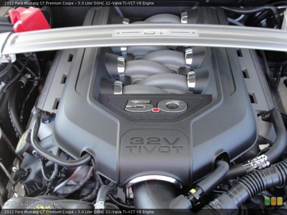 5.0 Liter DOHC 32-Valve Ti-VCT V8 Engine for the 2012 Ford Mustang #46746926