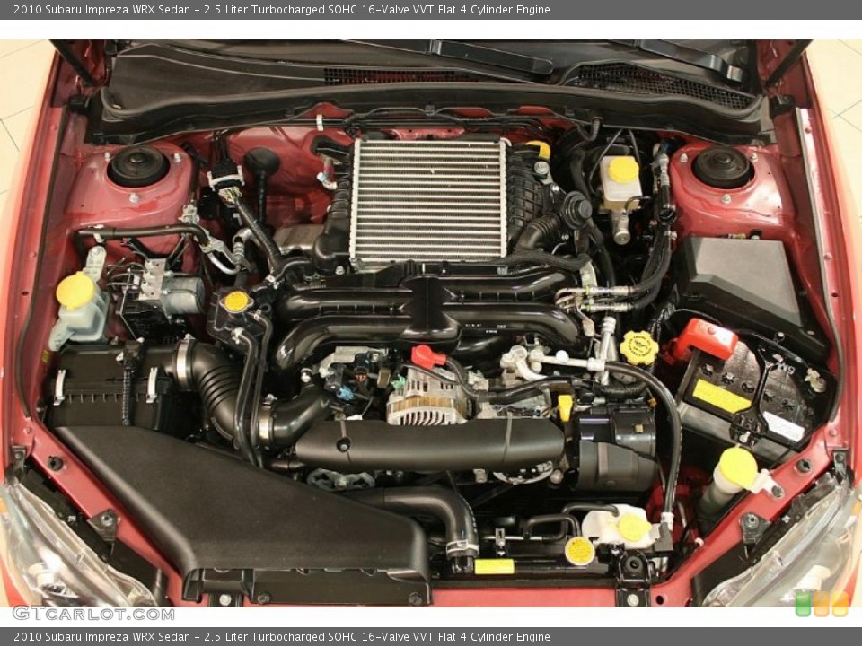 2.5 Liter Turbocharged SOHC 16-Valve VVT Flat 4 Cylinder Engine for the 2010 Subaru Impreza #46747313