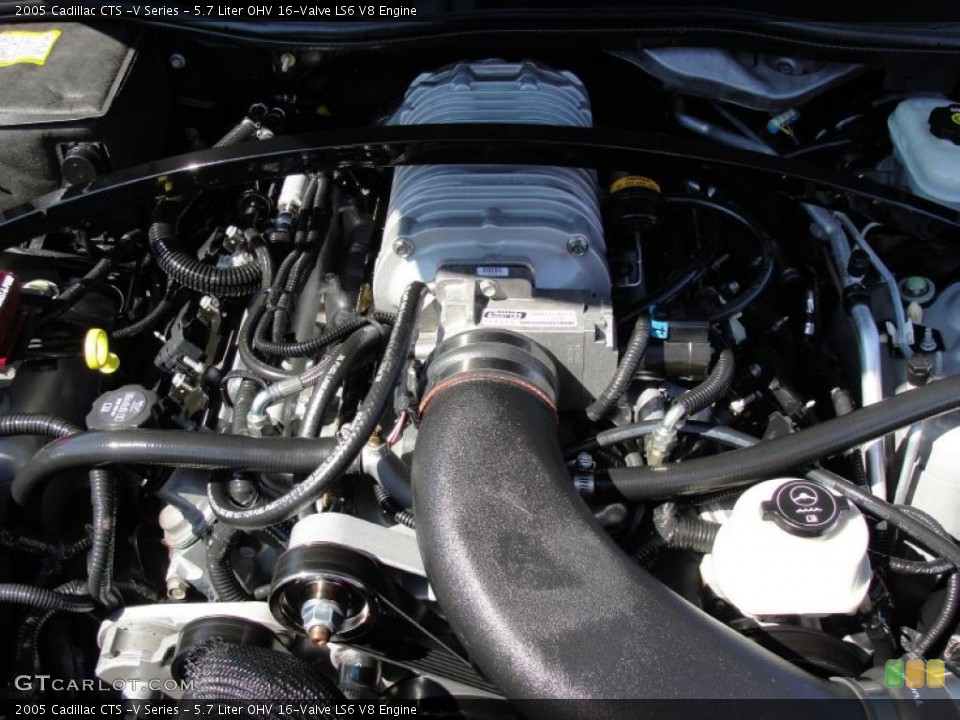 5.7 Liter OHV 16-Valve LS6 V8 Engine for the 2005 Cadillac CTS #46747961