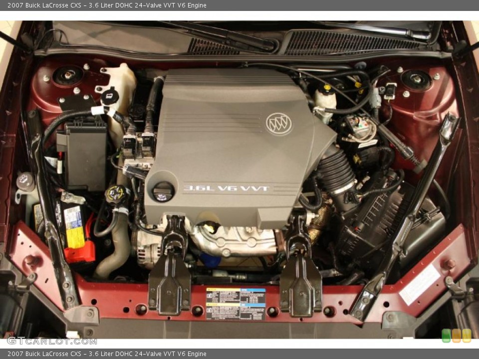3.6 Liter DOHC 24-Valve VVT V6 Engine for the 2007 Buick LaCrosse #46748195