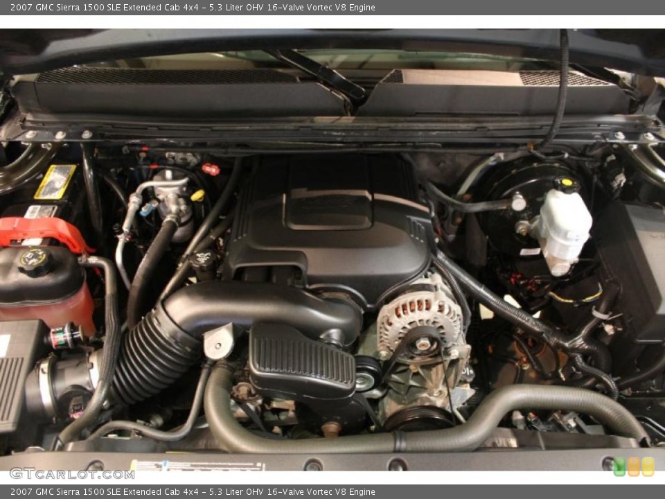 5.3 Liter OHV 16-Valve Vortec V8 Engine for the 2007 GMC Sierra 1500 #46748282