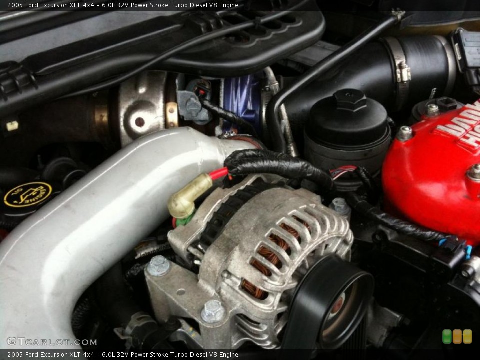 6.0L 32V Power Stroke Turbo Diesel V8 Engine for the 2005 Ford Excursion #46748876