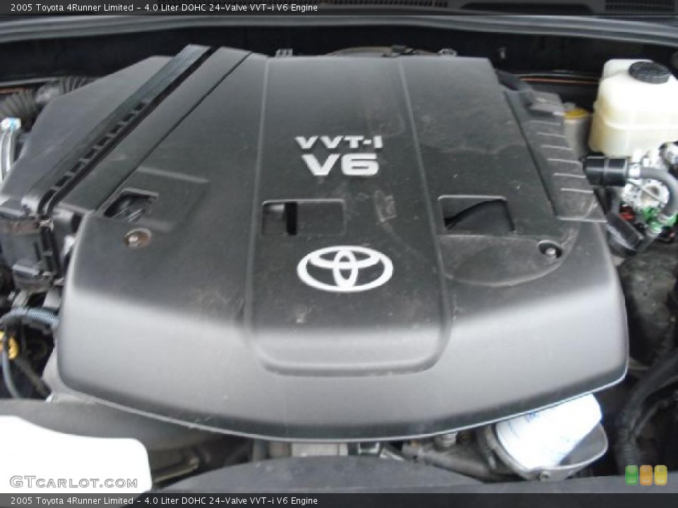 4.0 Liter DOHC 24-Valve VVT-i V6 2005 Toyota 4Runner Engine