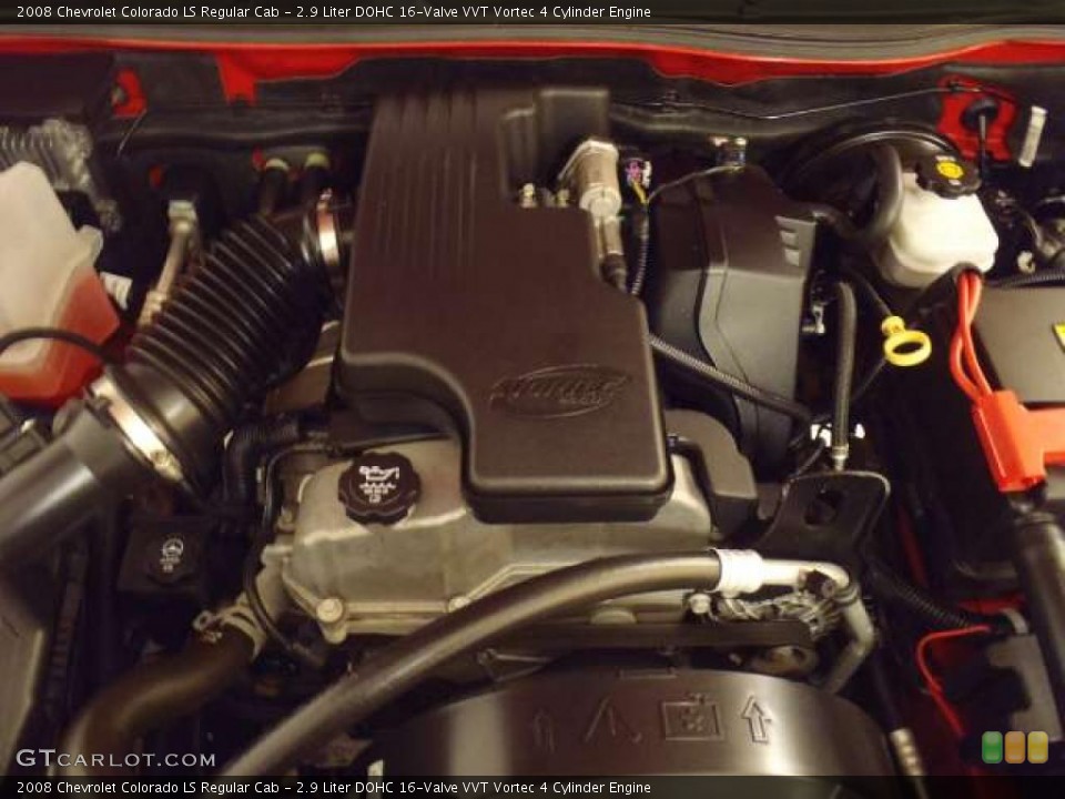 2.9 Liter DOHC 16-Valve VVT Vortec 4 Cylinder Engine for the 2008 Chevrolet Colorado #46753083