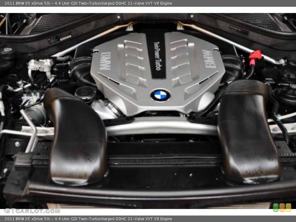 4.4 Liter GDI Twin-Turbocharged DOHC 32-Valve VVT V8 Engine for the 2011 BMW X5 #46760754