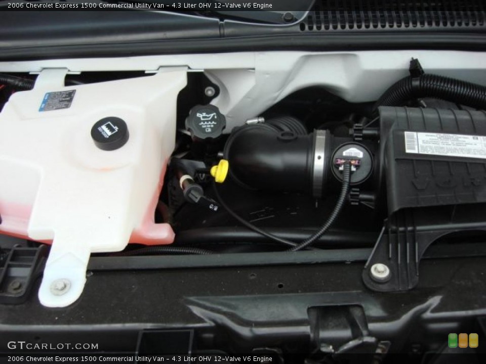 4.3 Liter OHV 12-Valve V6 Engine for the 2006 Chevrolet Express #46761228