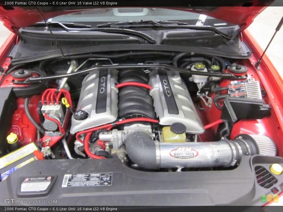 6.0 Liter OHV 16 Valve LS2 V8 Engine for the 2006 Pontiac GTO #46762644