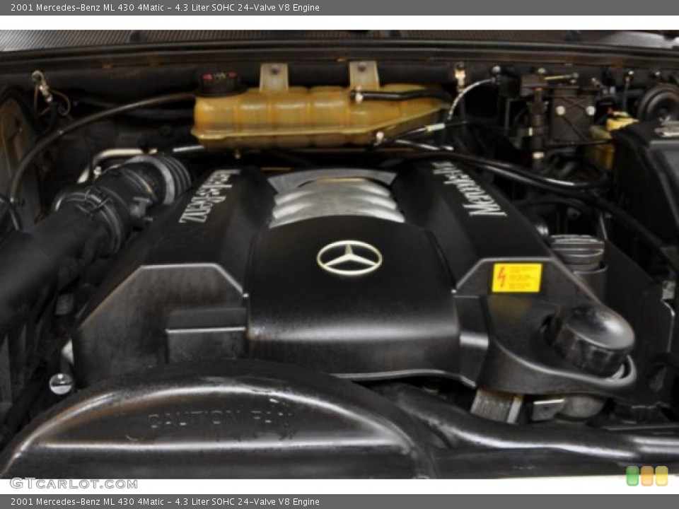 4.3 Liter SOHC 24-Valve V8 Engine for the 2001 Mercedes-Benz ML #46762950