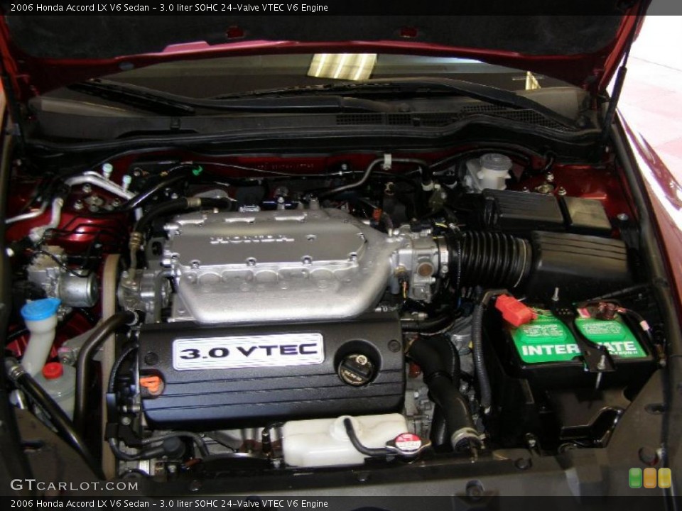 3.0 liter SOHC 24-Valve VTEC V6 Engine for the 2006 Honda Accord #46763382